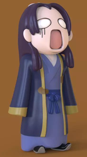 THE APOTHECARYs DIARIES-JINSHI CHIBI-PARTS AND COMPLETE 3D print model