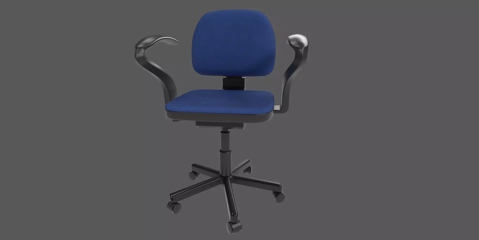 Office chair 3D model_0