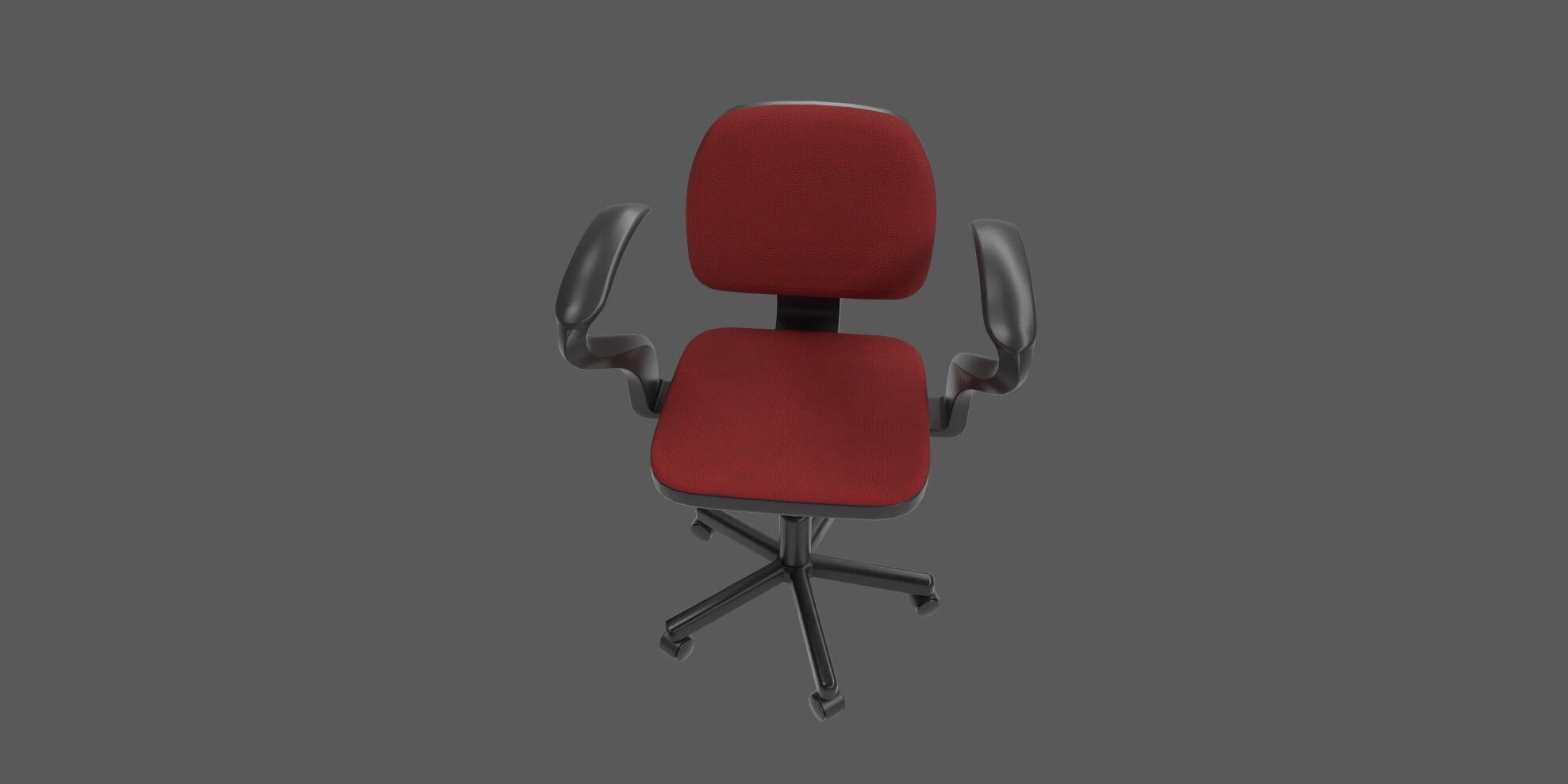 Office chair 3D model_7