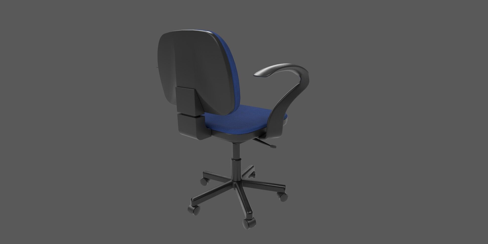 Office chair 3D model_4