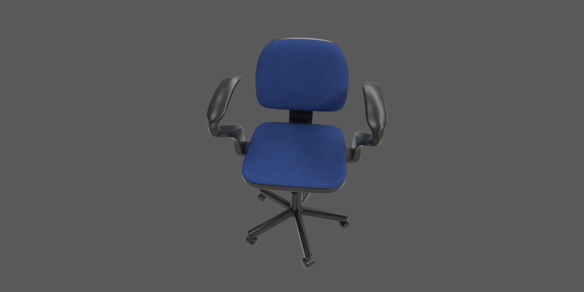 Office chair 3D model_6