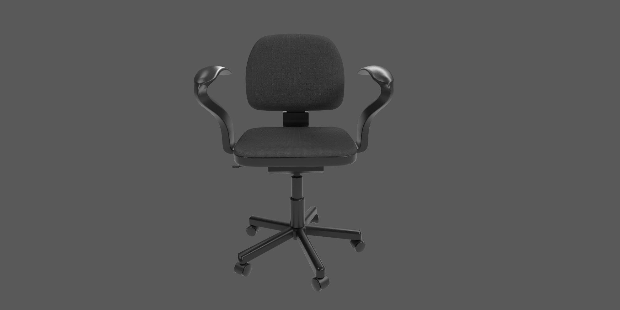 Office chair 3D model_19