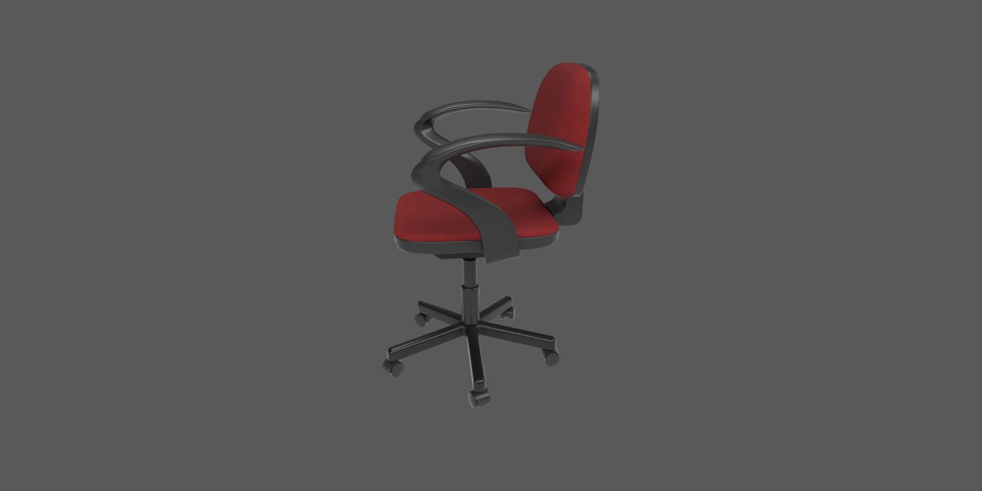 Office chair 3D model_9