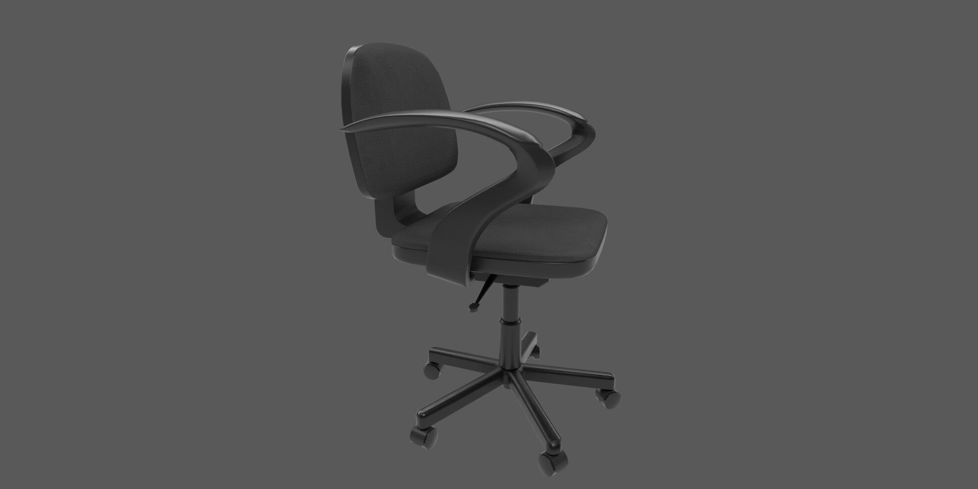 Office chair 3D model_14
