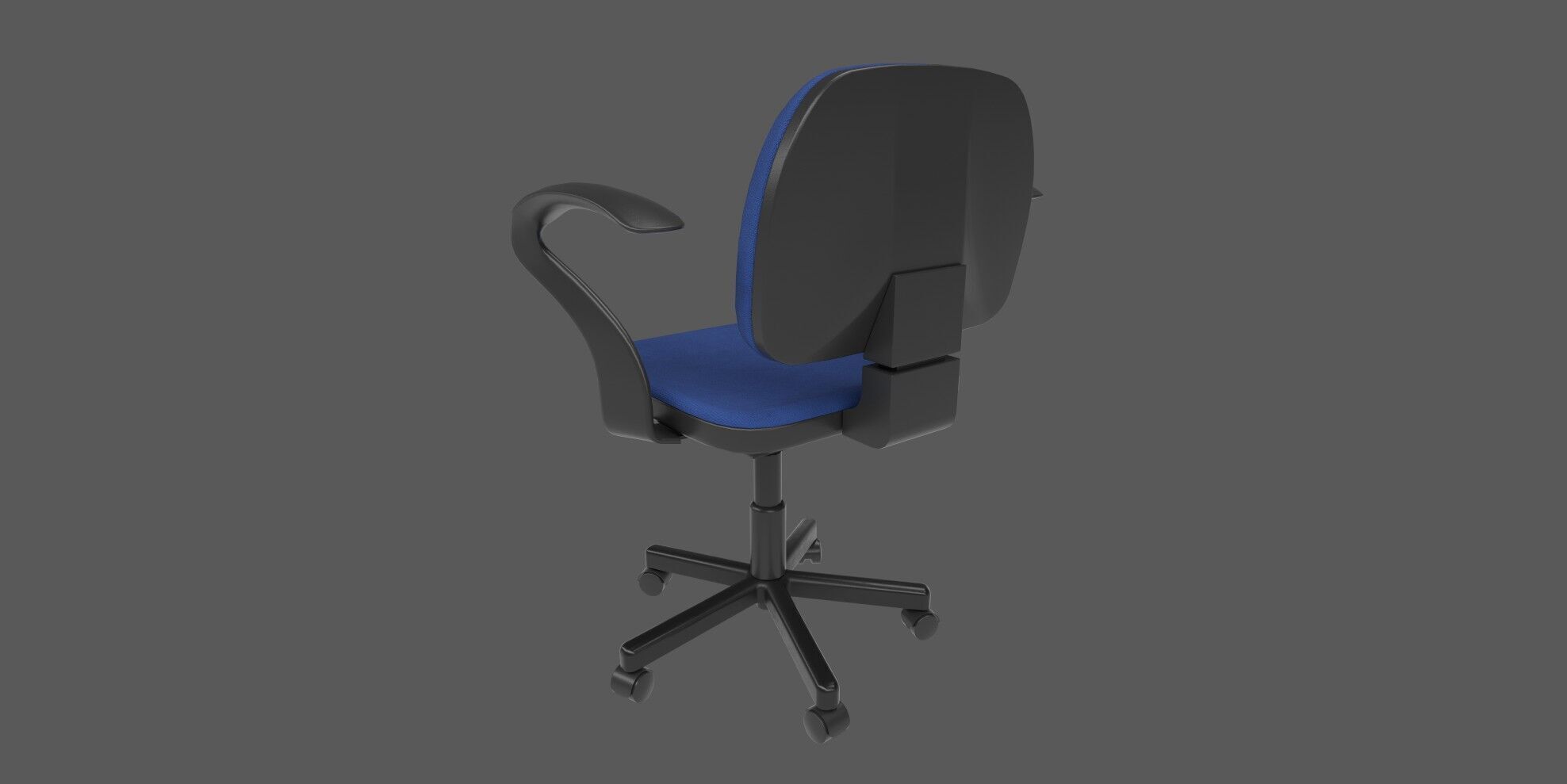Office chair 3D model_3