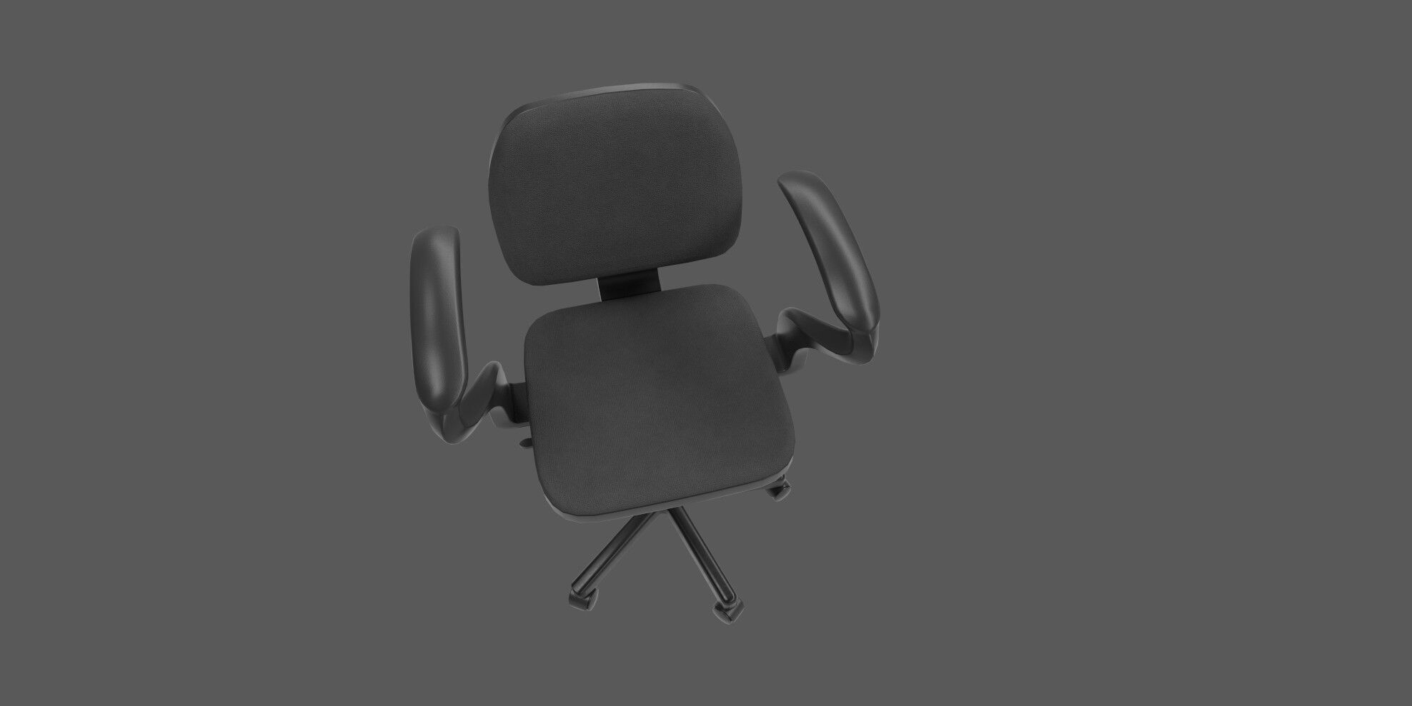 Office chair 3D model_17