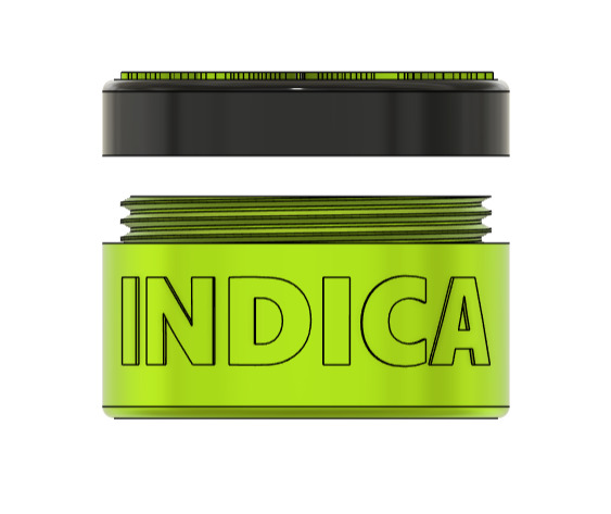 INDICA Weed Trippy Box  3D print model_1