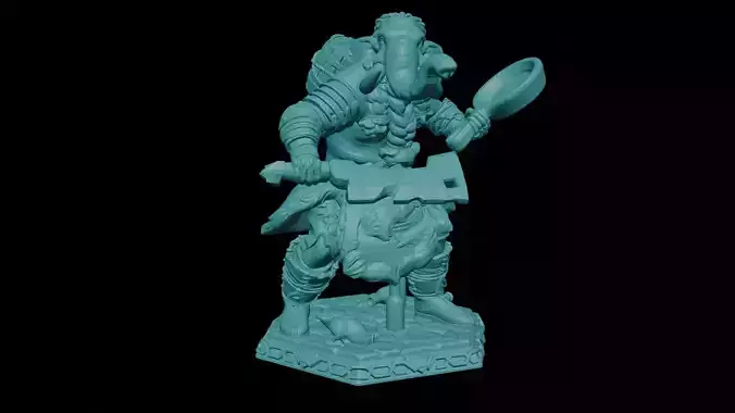 Dungeon and Dragons - Barrick the Wanderer