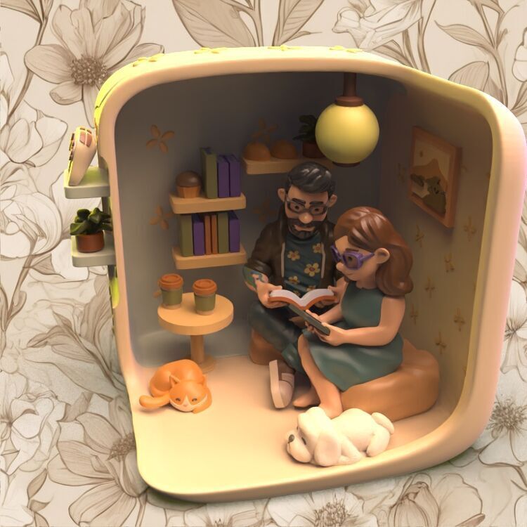 Hipster Dream House 3D print model_25