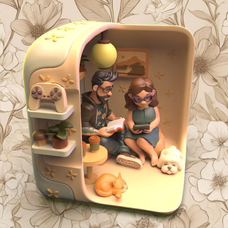 Hipster Dream House 3D print model_4