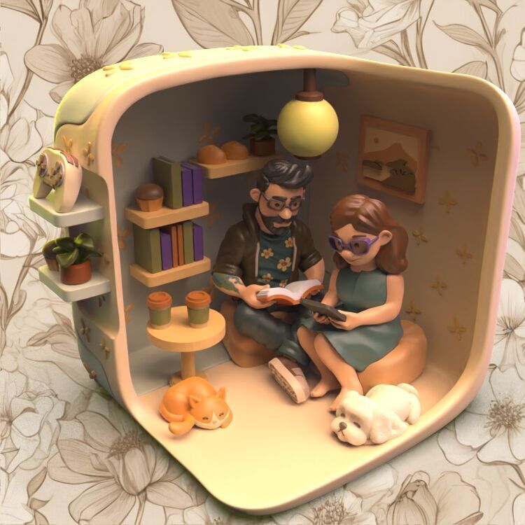 Hipster Dream House 3D print model_17