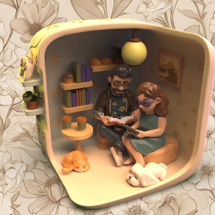 Hipster Dream House 3D print model_21