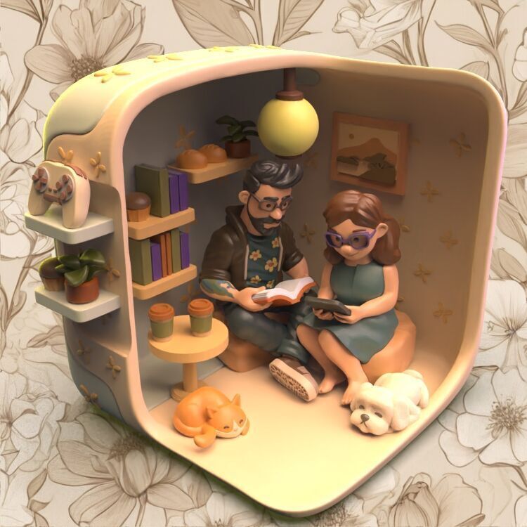 Hipster Dream House 3D print model_12