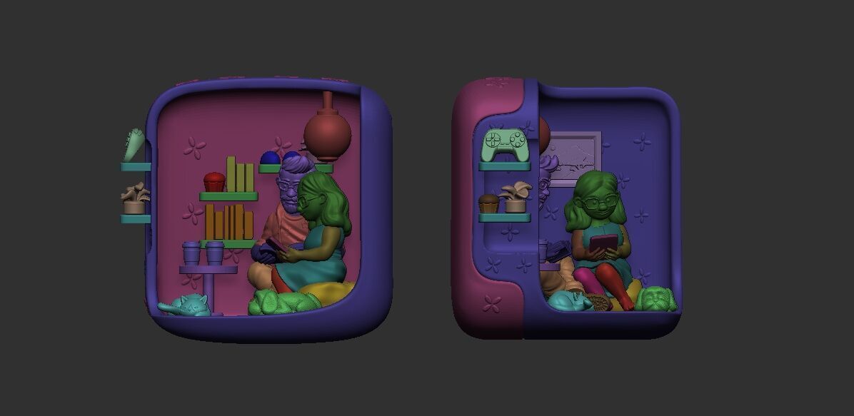 Hipster Dream House 3D print model_1