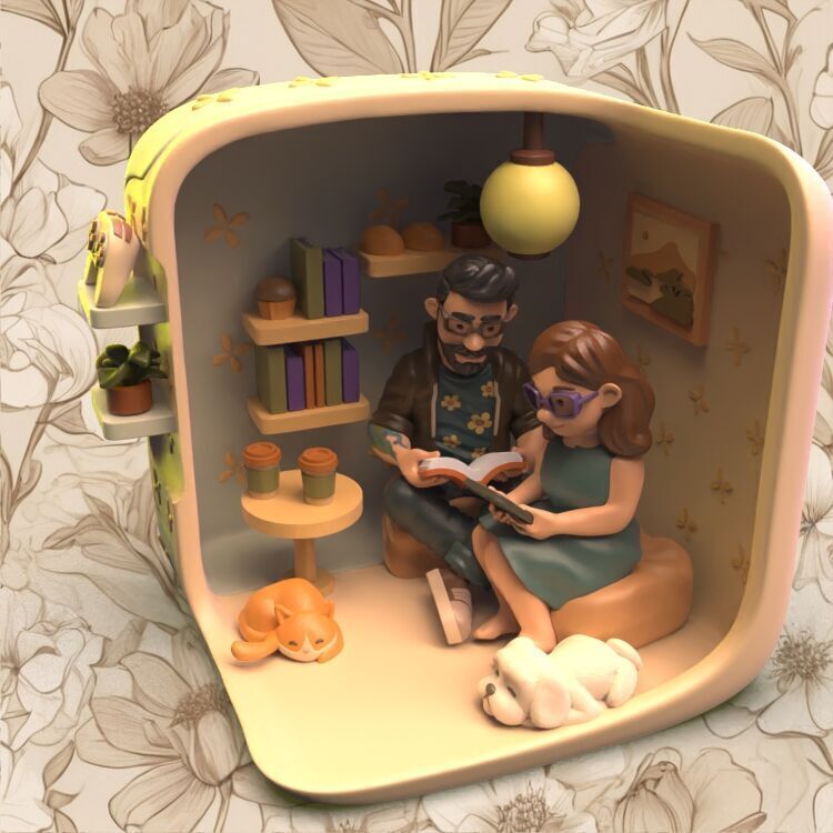 Hipster Dream House 3D print model_20