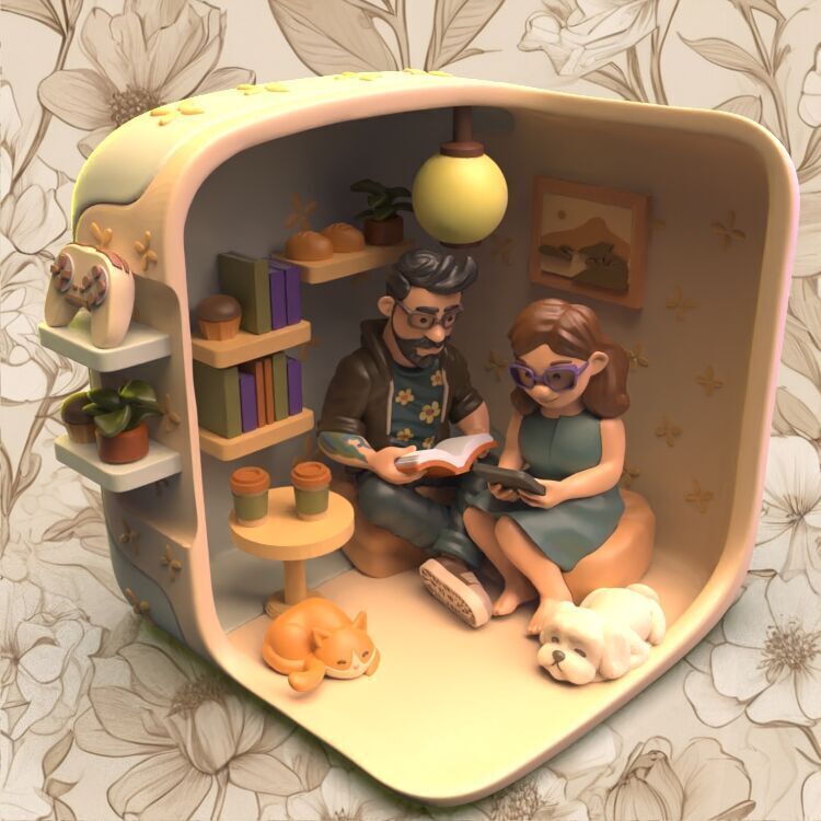 Hipster Dream House 3D print model_15