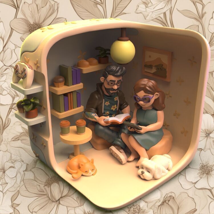 Hipster Dream House 3D print model_16