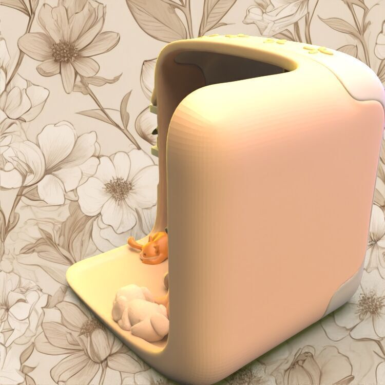 Hipster Dream House 3D print model_6