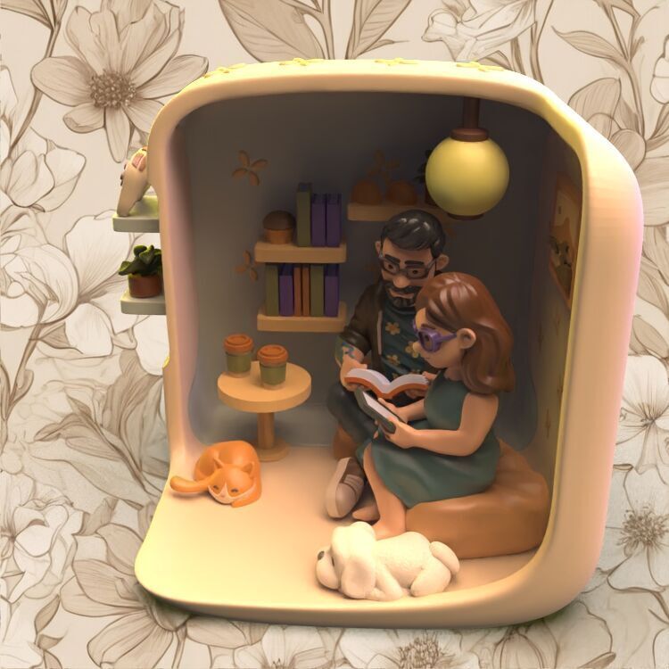 Hipster Dream House 3D print model_27