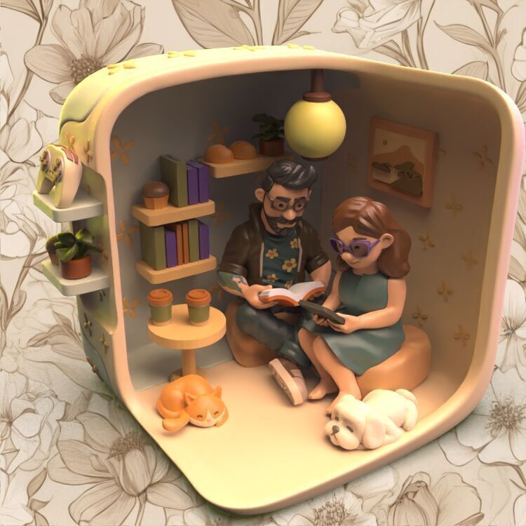 Hipster Dream House 3D print model_18