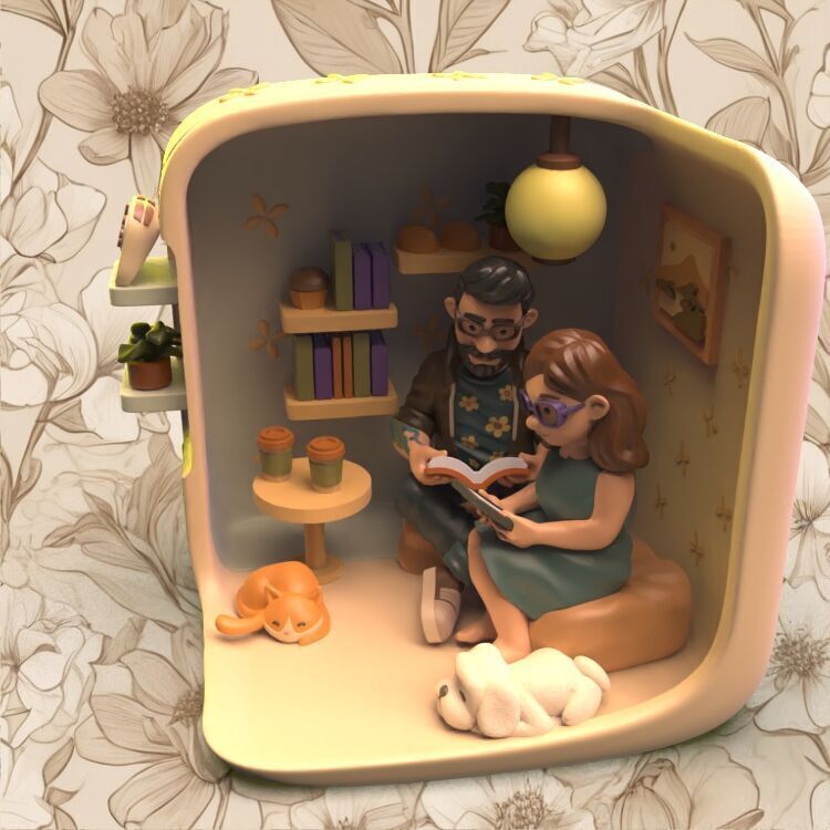 Hipster Dream House 3D print model_23