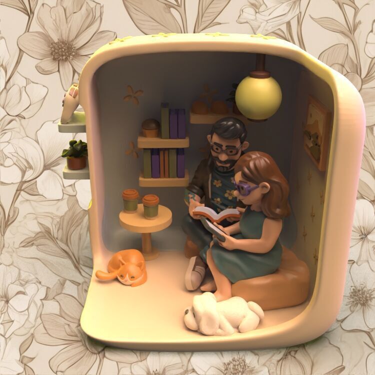 Hipster Dream House 3D print model_26