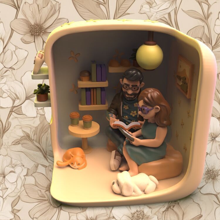 Hipster Dream House 3D print model_24