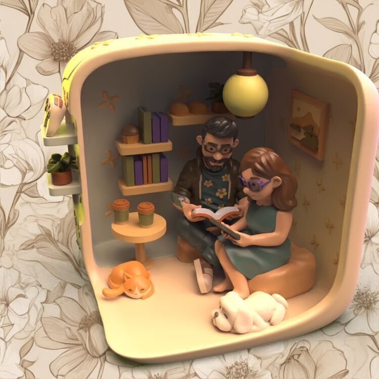 Hipster Dream House 3D print model_22