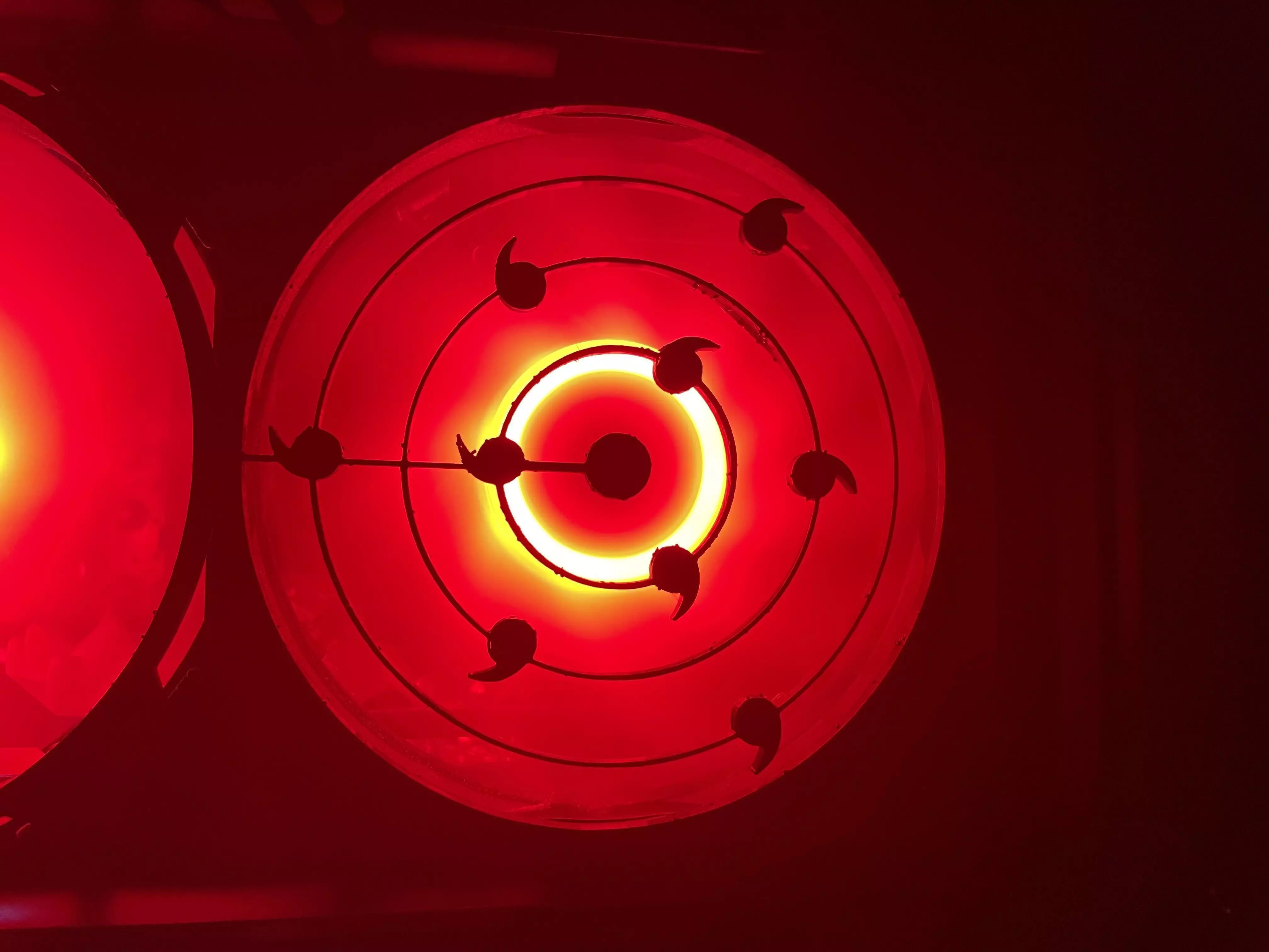 Rinne Sharingan PC Fan Case 3D print model_0