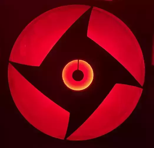 Shisui Sharingan PC Fan Case 3D print model