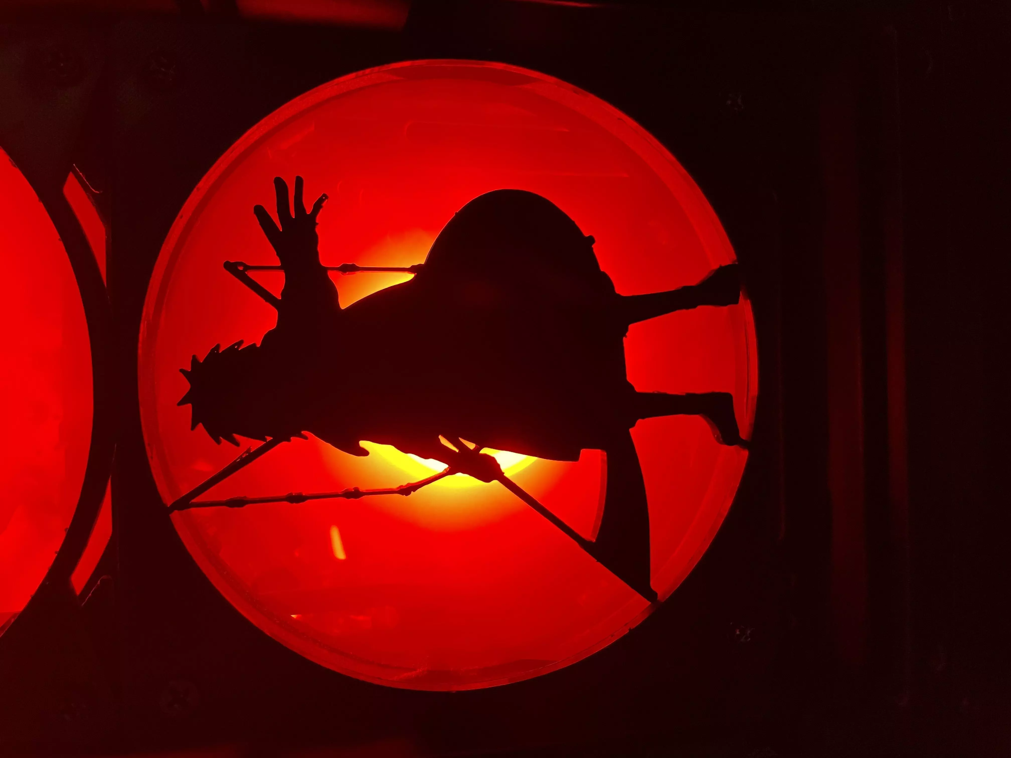 Madara Outline PC Fan Case 3D print model