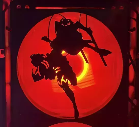 Mikasa PC Fan Case 3D print model