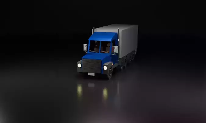Low Poly Truck