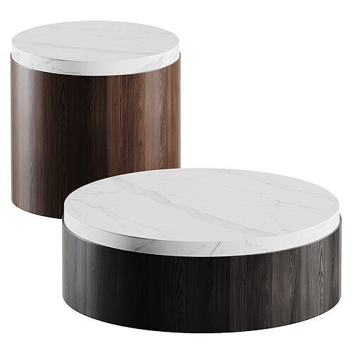 Arteriors Gregor Coffee Tables 3D model