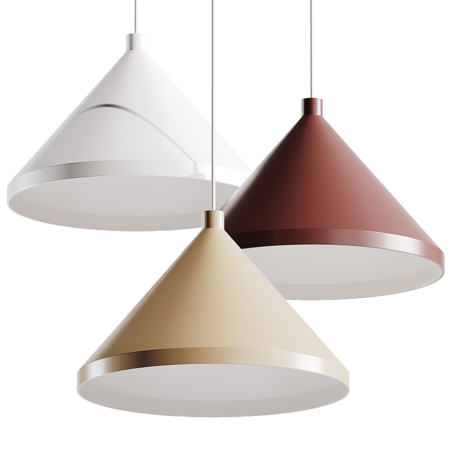 Ikea Navlinge Pendant Lamp 3D model_1