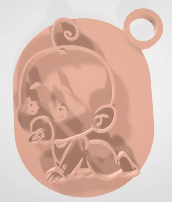baby logo 3D print model_0