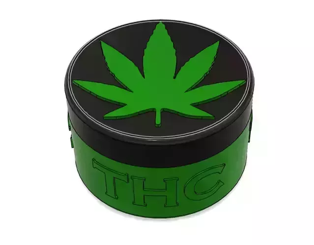 THC Weed  Trippy Box