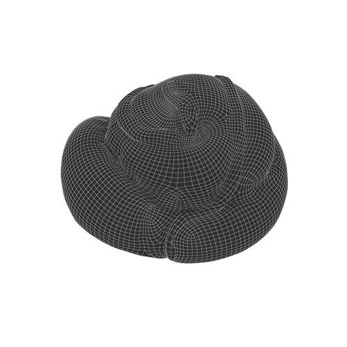 Sweet Bun Low-poly 3D model 6