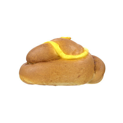 Sweet Bun Low-poly 3D model 3