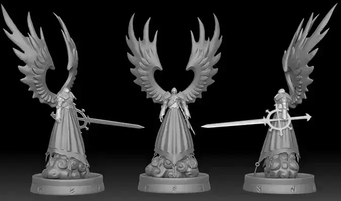 Heroes 5 Angel 3D print model