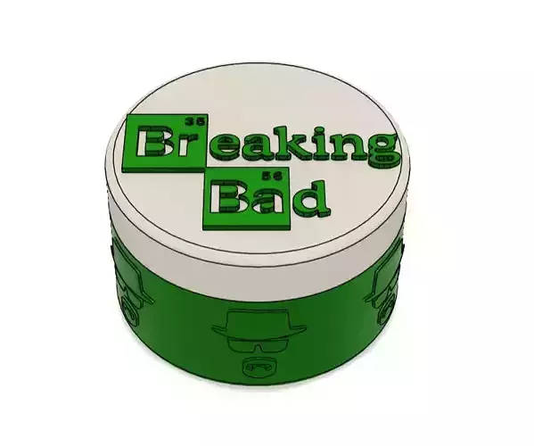 Breaking Bad Trippy Box 3D print model
