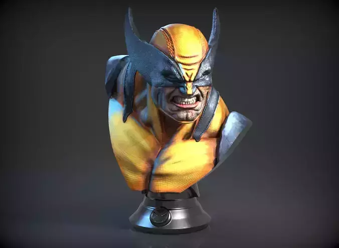 wolverine bust
