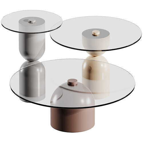 Ana Roque Moma Coffee Tables 3D model