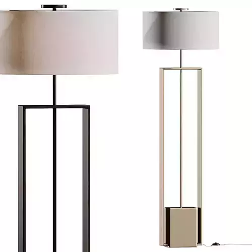 Black Tie Tosca Floor Lamp 3D model