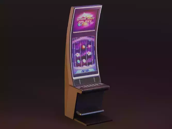 Casino Slot Modern - For Virtual Casino Games 3D model