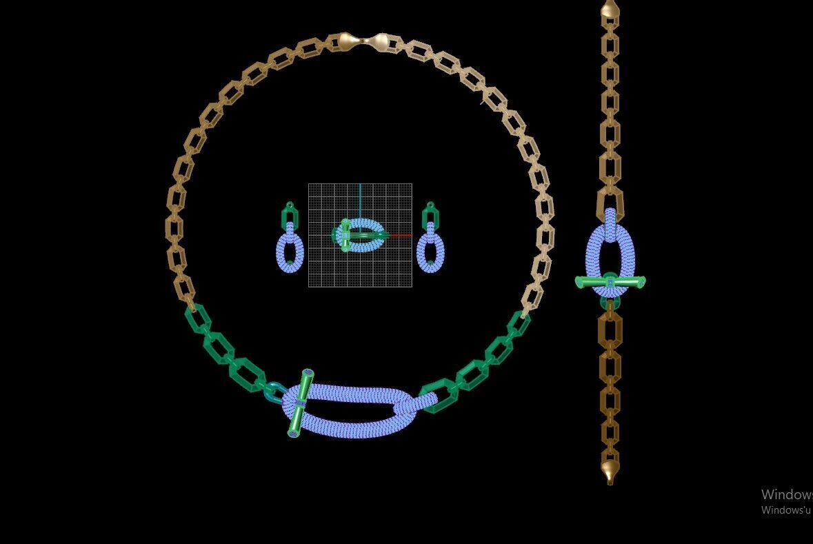 hermes set 3D print model_3