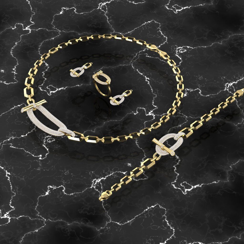 hermes set 3D print model_2