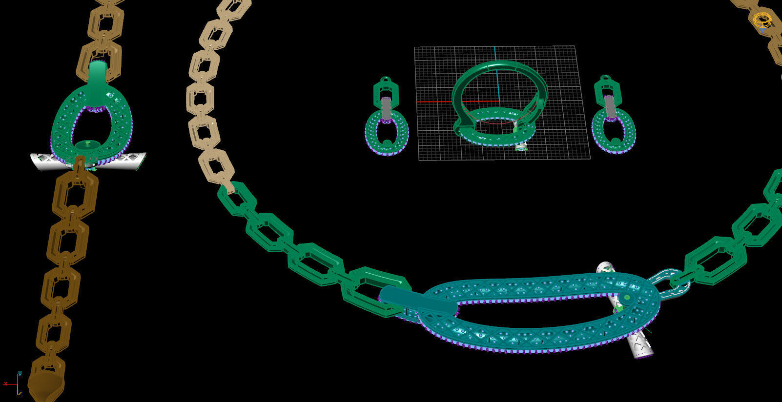 hermes set 3D print model_10