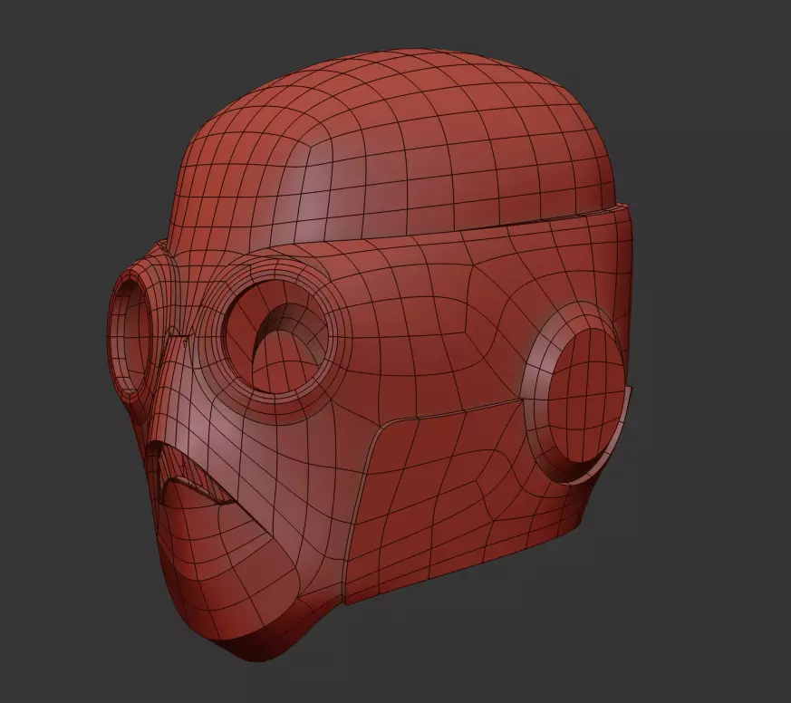 Star Wars KotOR II Sith Assassin Helmet for Cosplay 3D print model_18