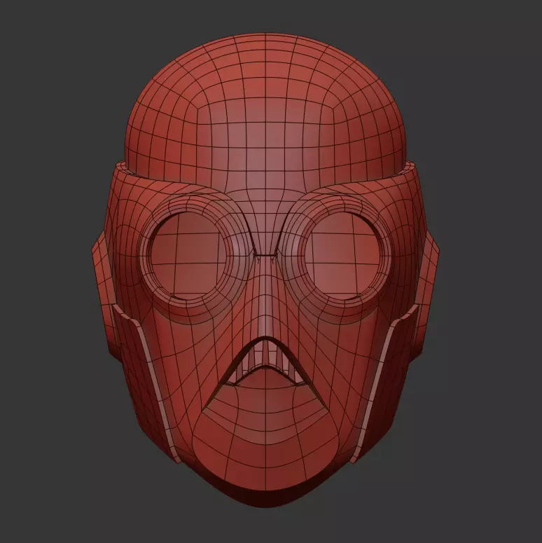 Star Wars KotOR II Sith Assassin Helmet for Cosplay 3D print model_14
